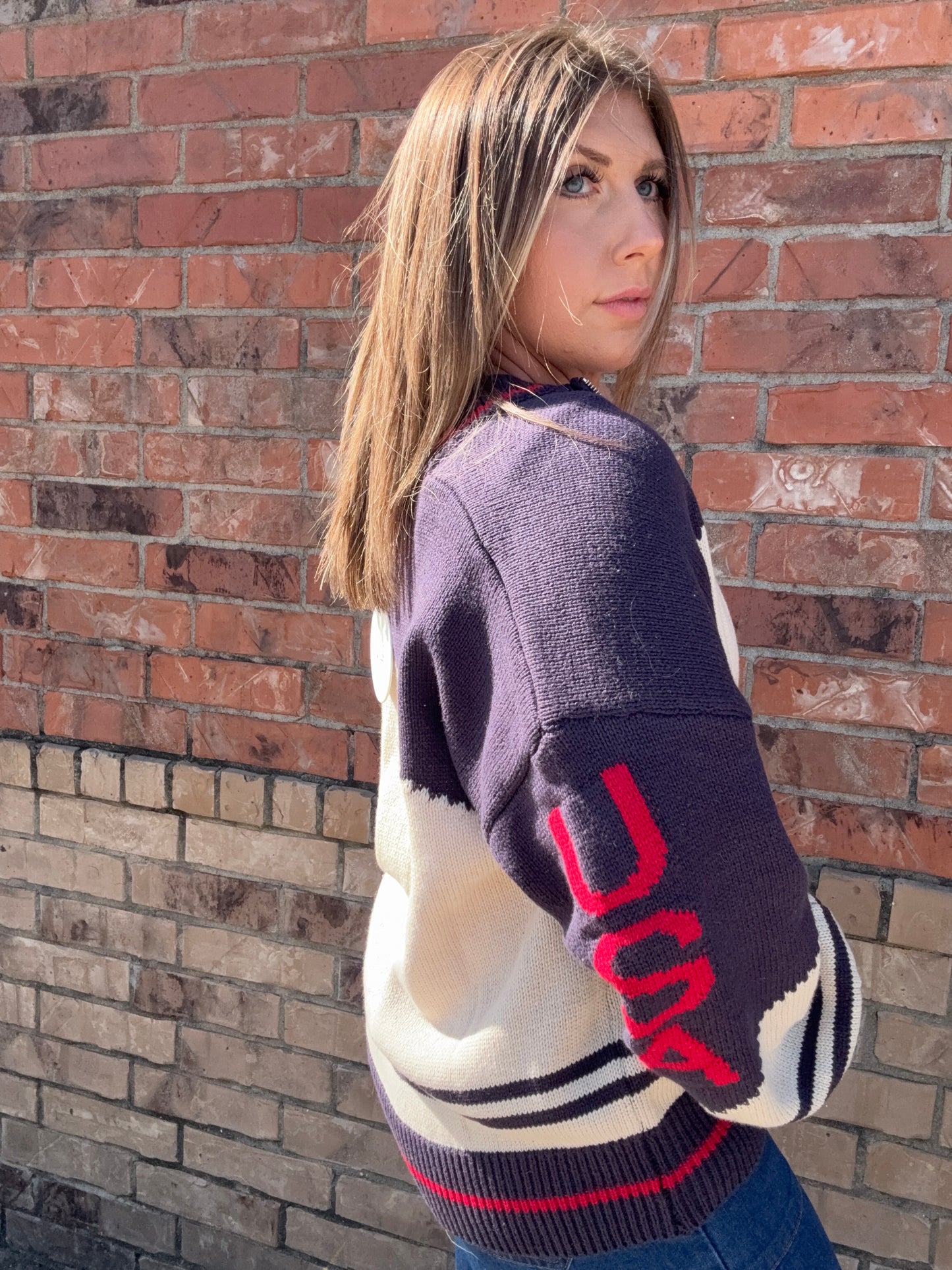 USA Zip Up