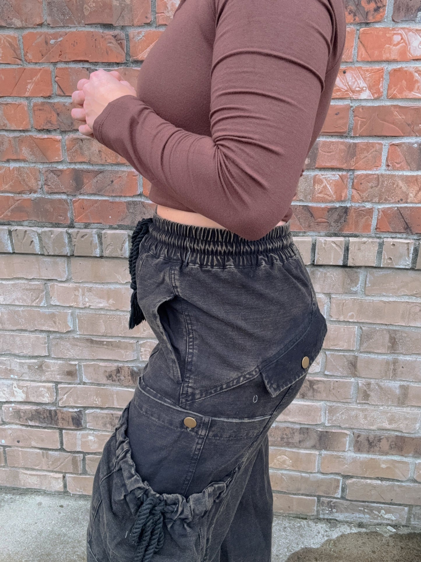 MIDNIGHT CARGO TROUSERS