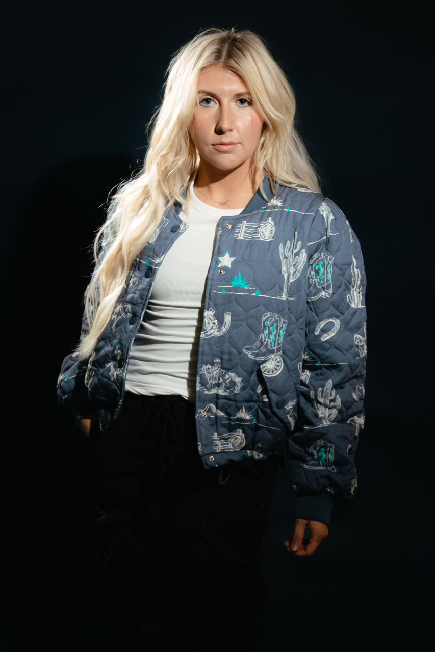 Western Skies Quilted Jacket