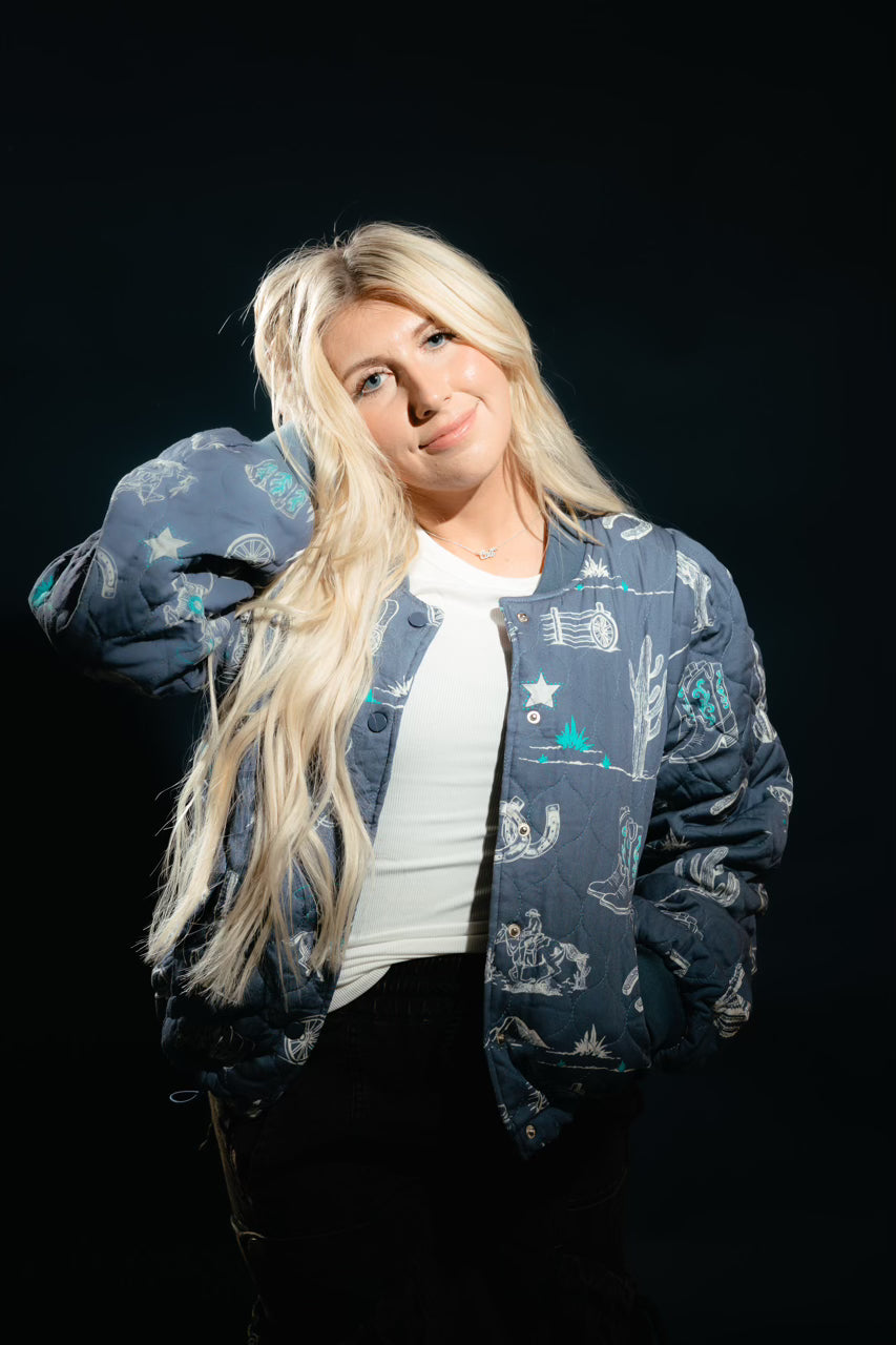 Western Skies Quilted Jacket