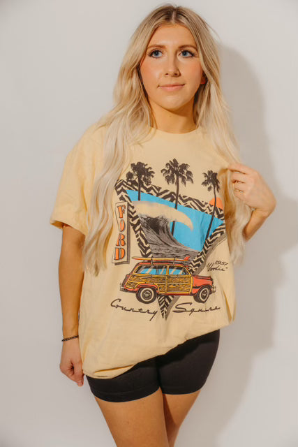 Vintage Ford Surf Wagon Tee